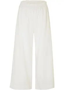 Culotte met linnen, tot op de kuit, bonprix
