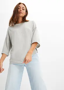 Katoenen oversized shirt, halflange mouw, bonprix