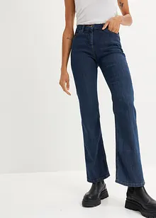 Stretch jeans mid waist, bootcut, bonprix