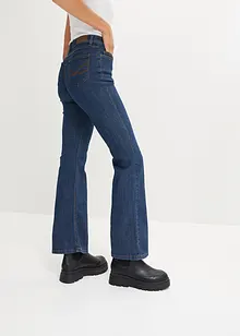 Stretch jeans mid waist, bootcut, bonprix