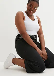 Loungewear culotte met comfortband, bonprix