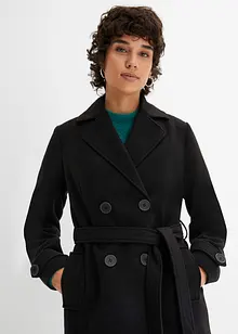 Winterse trenchcoat in wollen look, bonprix