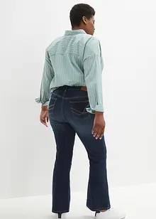 Flared jeans met high waist, bonprix