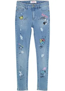 Meisjes skinny jeans, bonprix