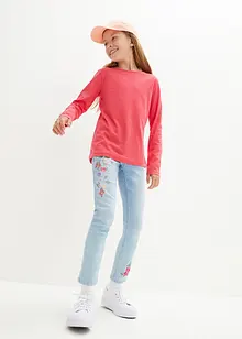 Meisjes longsleeve (set van 3), bonprix