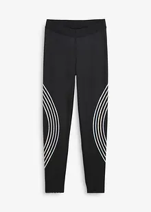 Thermo legging met reflecterende details, cropped, bonprix