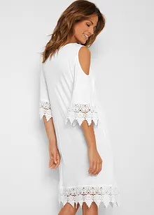 Transparante strandjurk  van viscose, bonprix
