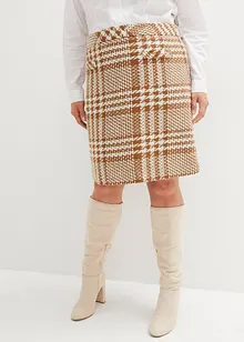 Bouclé rok, bonprix