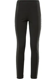 Legging met imitatieleer, bonprix