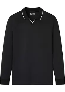 Poloshirt van biologisch katoen, lange mouw, bonprix