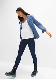 Thermo zwangerschapsbroek in denim look, bonprix