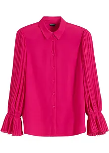 Blouse met plissé mouwen, bonprix