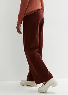 Wijde stretch Dietrich Marlene broek, high waist, bonprix