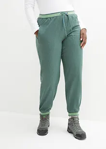 Sweatpants met boordjes (set van 2), bonprix