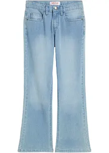 Meisjes wijd uitlopende jeans, bonprix