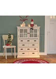 Rond vloerkleed met kerstmotieven, bonprix