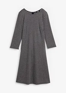 Punto di roma jurk met jacquard patroon, bonprix