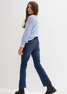 Meisjes stretch thermojeans, bootcut, bonprix