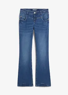 Mid waist stretch jeans, bootcut, bonprix