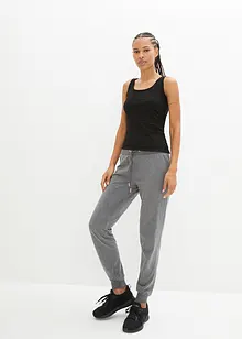 Joggingbroek met boordjes, bonprix