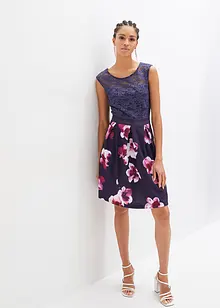 Jurk met bloemenprint, bonprix