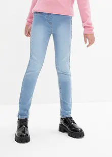 Jegging met mid waist (set van 2), bonprix