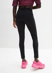 Ultrazachte sportlegging met zakken opzij, cropped, bonprix