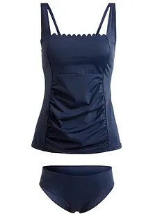 Bandeau tankini (2-dlg. set) met gerecycled polyamide, bonprix