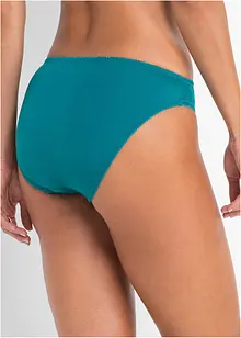Slip met borduursel (set van 2), bonprix