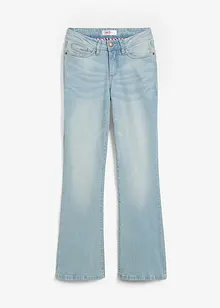 Stretch jeans mid waist, bootcut, bonprix