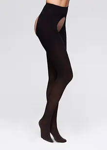 Panty-ouvert met gerecycled polyamide 80 den, bonprix