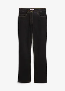 Mid waist stretch jeans, straight, bonprix