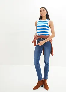 Corrigerende slim fit jeans, high waist, bonprix