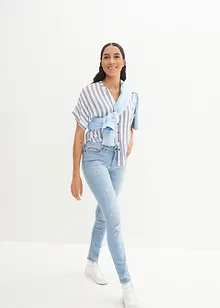 Skinny stretch jeans met mid waist, bonprix