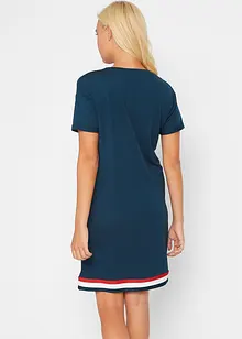 Jersey jurk van zachte viscosemix, korte mouw, bonprix