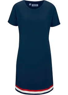 Jersey jurk van zachte viscosemix, korte mouw, bonprix