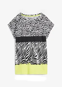 Shirt met animalprint, bonprix