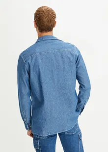 Denim overhemd van puur katoen, bonprix