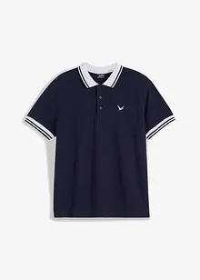 Piqué poloshirt van biologisch katoen, korte mouw, bonprix