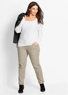 Longsleeve met ronde hals, bonprix