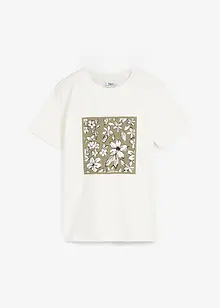 T-shirt met bloemenprint, bonprix