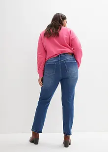 Straight jeans met high waist, low stretch, bonprix