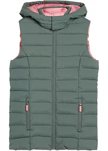 Meisjes bodywarmer met capuchon, bonprix