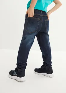 Meisjes stretch jeans met biologisch katoen, tapered, John Baner JEANSWEAR