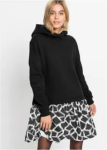 Sweatjurk in 2-in-1-look, bonprix