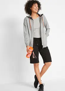 Sweat bermuda van katoen, bonprix