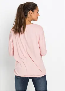 Oversized shirt in een viscosemix, bonprix