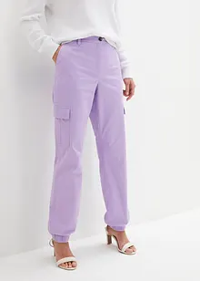 Cargo broek met stretch van katoen, bonprix