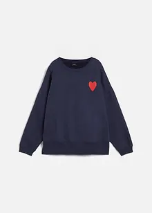 Oversized sweater van biologisch katoen, bonprix