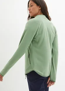 Fleece vest met ritszakken, bonprix